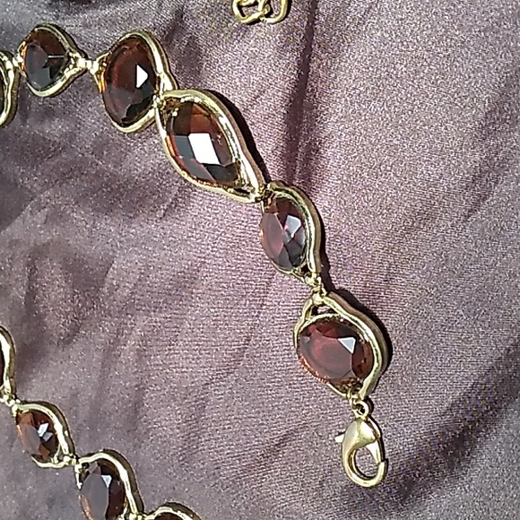 CCO | BOUTIQUE STORE | 24" TO 27" WAIST | CLASSIC AMBAR JEWELS BELT - Picture 6 of 6